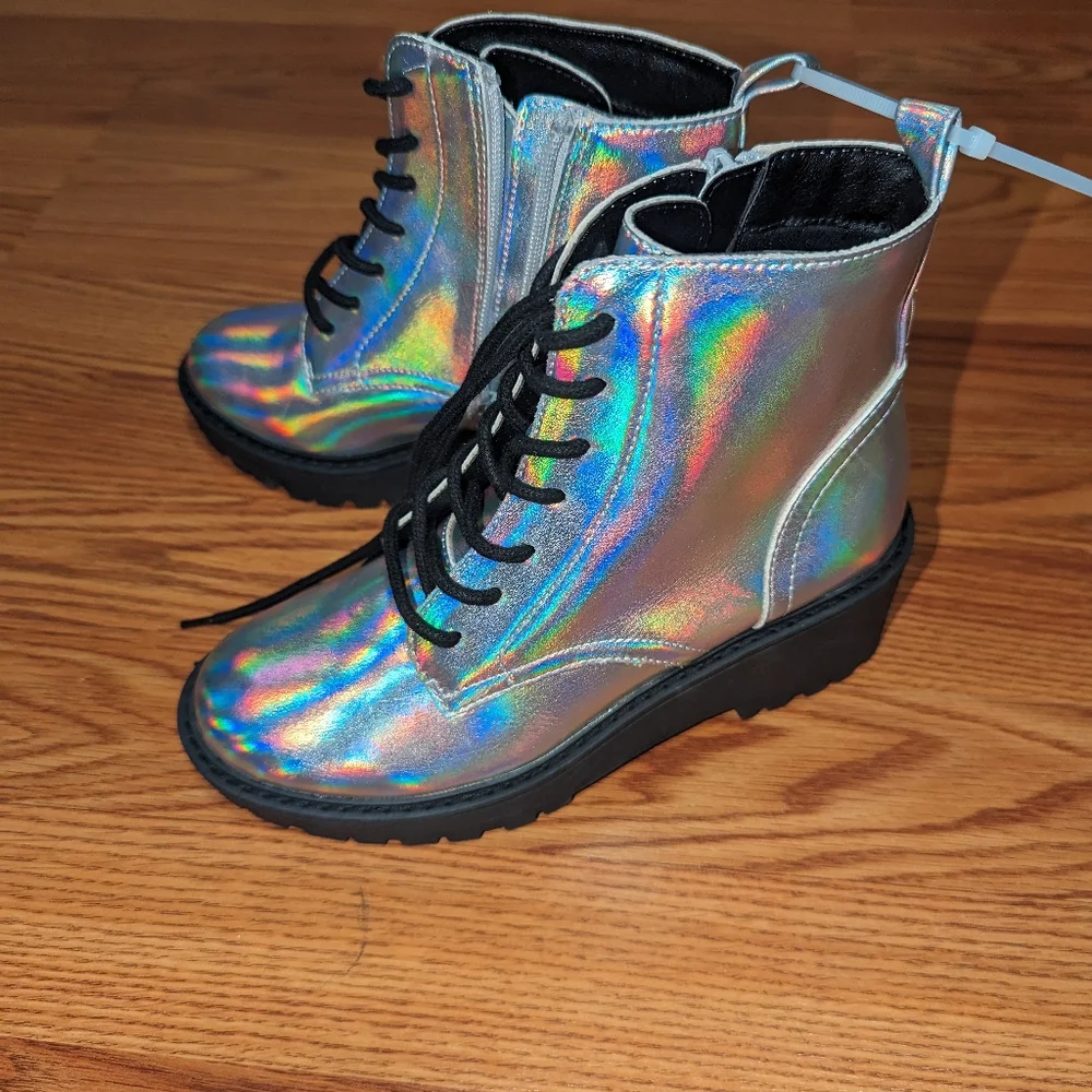 DV Dolce Vita Girls Fanning Combat boots size 3
